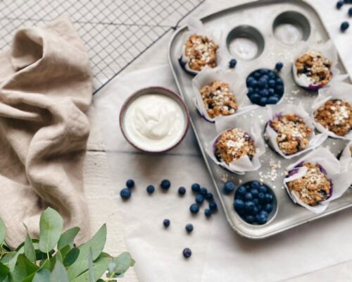 Blueberry Oat Muffin