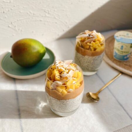 Mango and Coconut Overnight Oats
