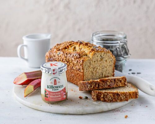 Rhubarb Breakfast Loaf